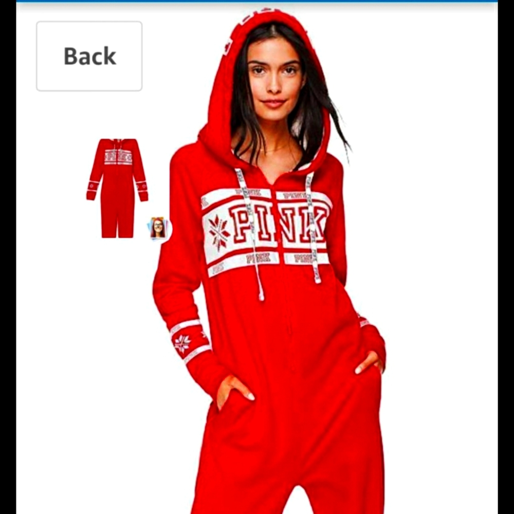 DARLING PINK SHERPA ONSIE NIP